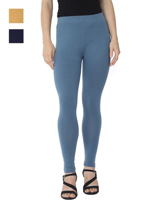 set of 3 solid legging - 18223341 - Very Small Image - 1