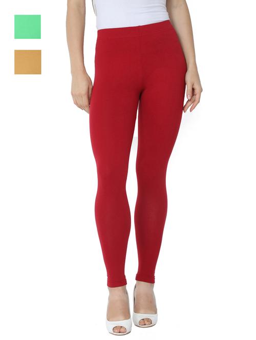 set of 3 solid legging - 18223352 - Very Small Image - 1