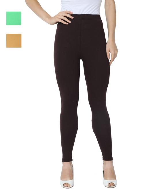 set of 3 solid legging - 18223353 - Very Small Image - 1