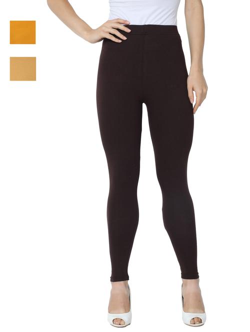 set of 3 solid legging - 18223357 - Very Small Image - 1
