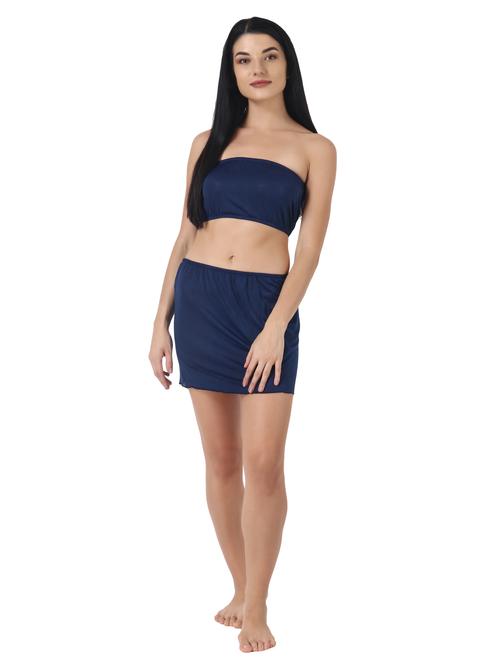 dark blue solid babydoll - 18223426 - Very Small Image - 1