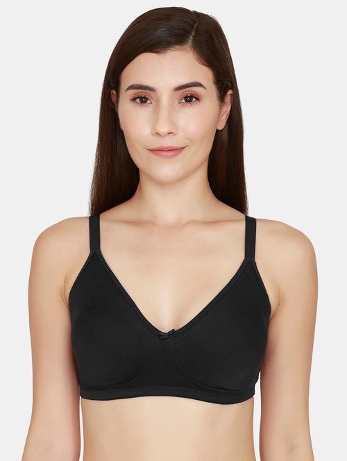 black solid t-shirt bra - 18223824 - Very Small Image - 1