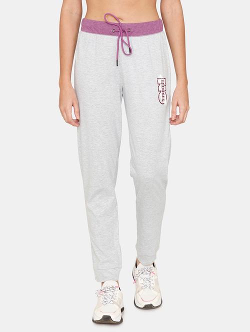 drawstring waist solid track pant - 18224476 - Very Small Image - 1