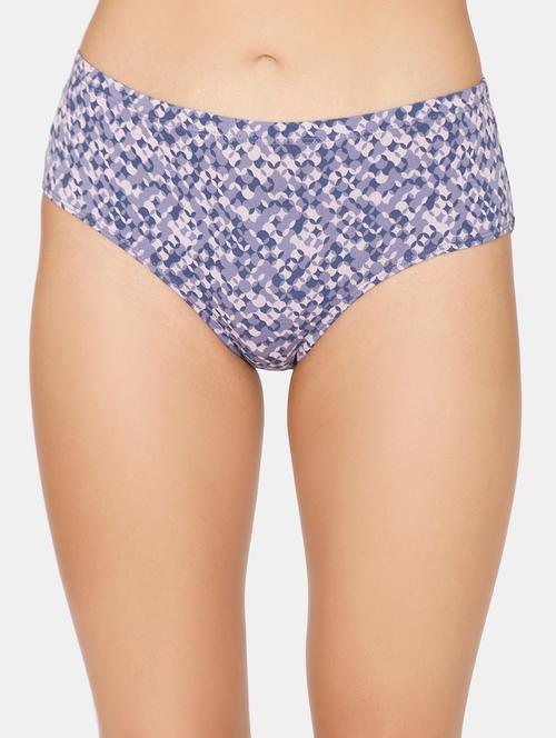 purple printed hipster panty - 18224650 - Very Small Image - 1