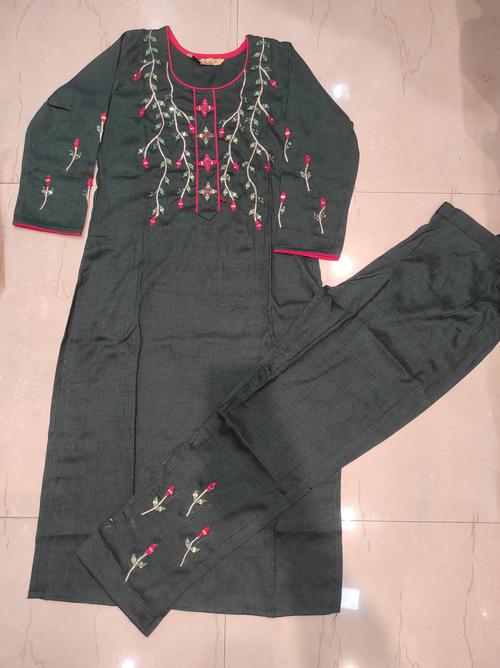 kurti and pant - 18225012 - Very Small Image - 1