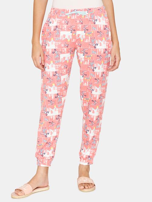 drawstring waist printed pajama - 18226112 - Very Small Image - 1