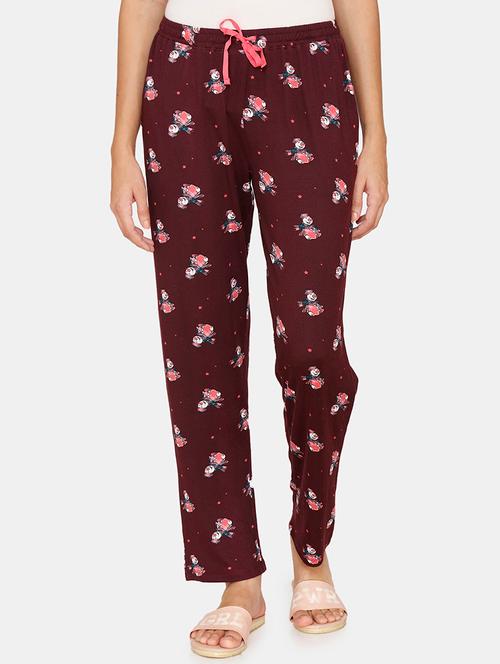 drawstring waist printed pajama - 18226114 - Very Small Image - 1