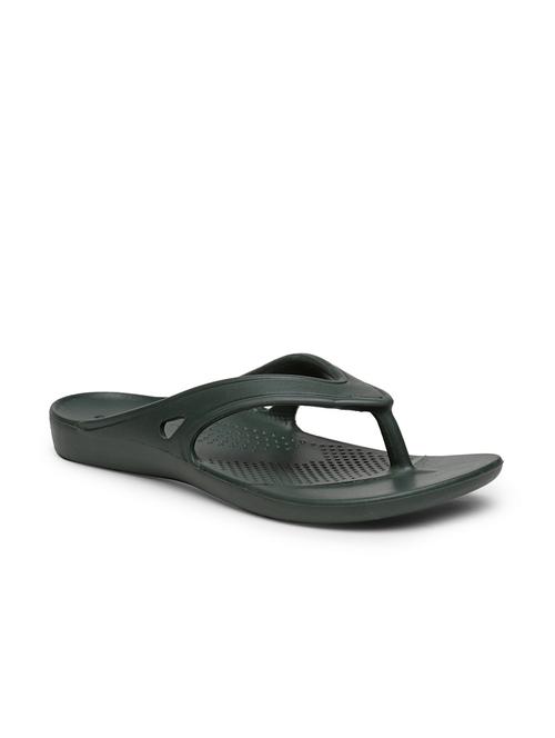 green pvc slippers flip flops - 18229269 - Very Small Image - 1