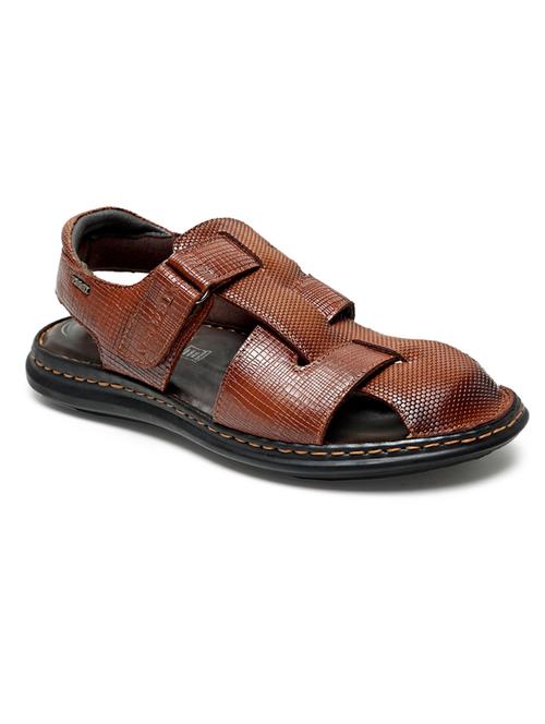 tan back strap sandal - 18229367 - Very Small Image - 1