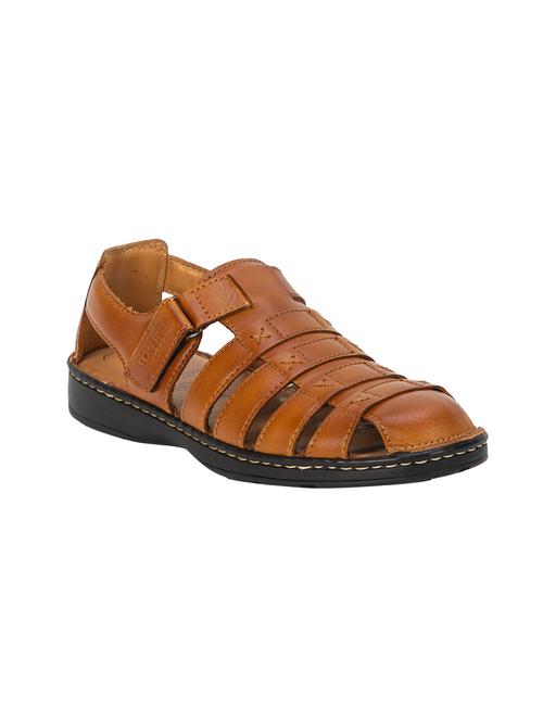 tan back strap sandal - 18229723 - Very Small Image - 1