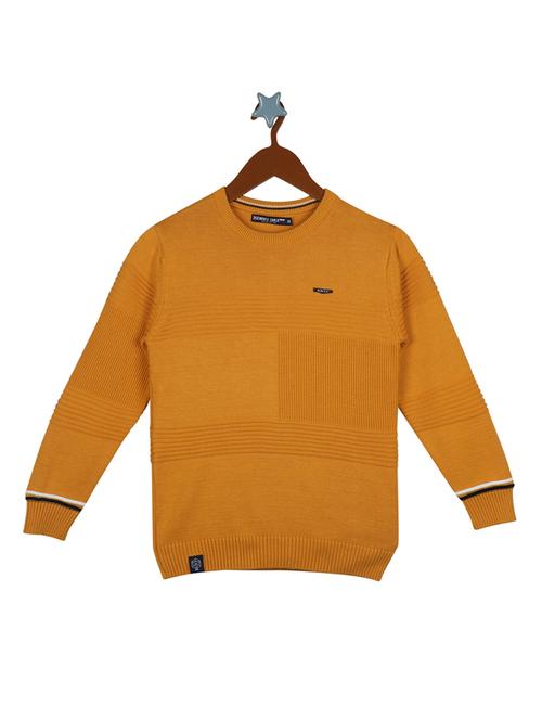 yellow solid sweater - 18230193 - Very Small Image - 1