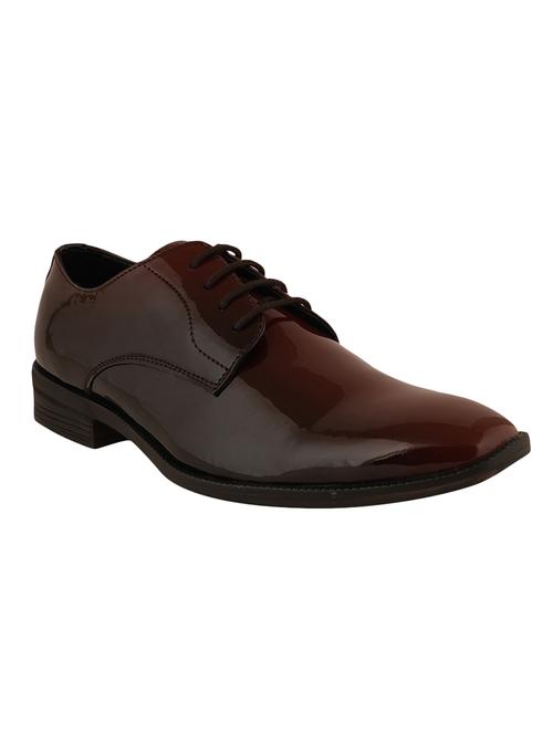 maroon tpr laceup derbies - 18230592 - Very Small Image - 1