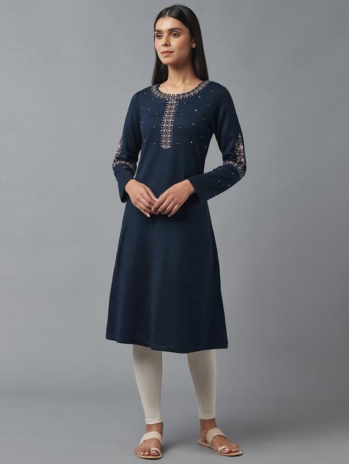 women's flared kurta - 18231902 - Very Small Image - 1