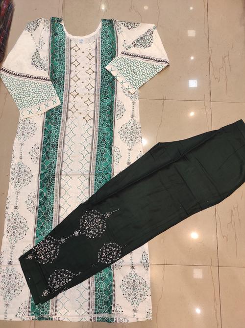 kurti and pant - 18232263 - Very Small Image - 1