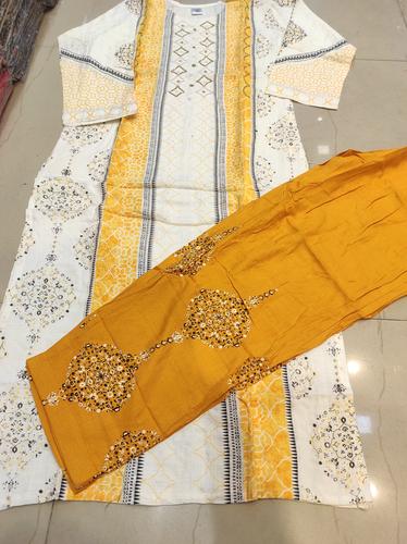 kurti and pant - 18232275 - Very Small Image - 1