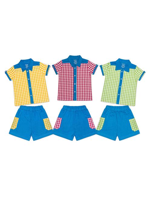 pack of 3 printed shorts set - 18232490 - Very Small Image - 1