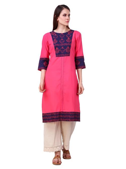 cotton rayon kurti - 18232641 - Very Small Image - 1