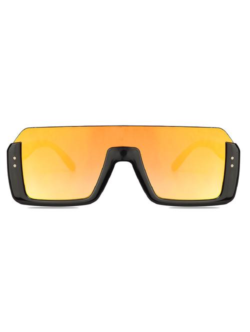 abner rectangular mirrored unisex sunglasses-555 - 18232733 - Very Small Image - 1