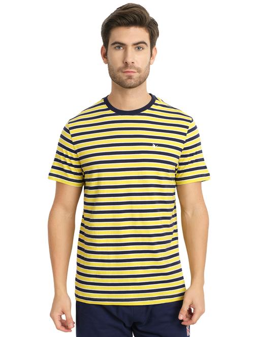 yellow stripe t-shirt - 18232975 - Very Small Image - 1