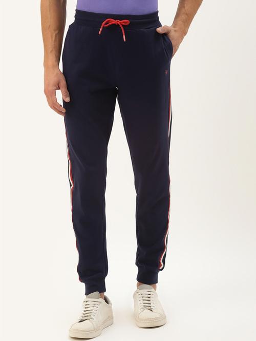 yellow printed full length track pant - 18233091 - Very Small Image - 1