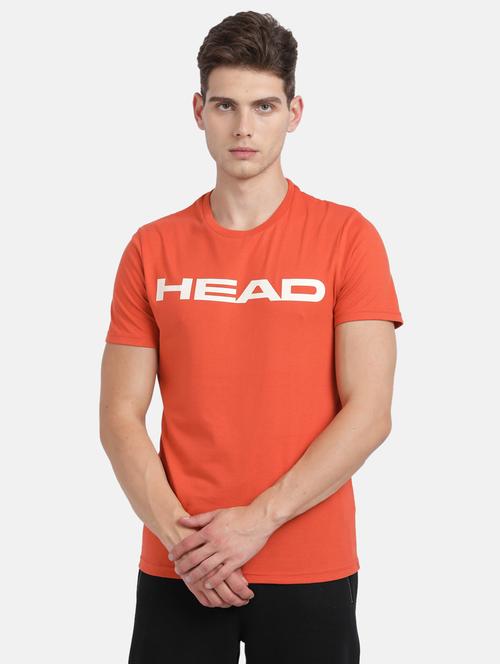 coral chest-printed t-shirt - 18233884 - Very Small Image - 1