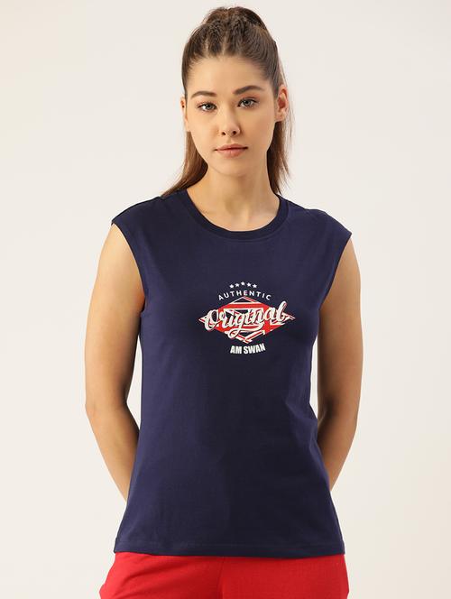 round neck printed tees - 18234034 - Very Small Image - 1