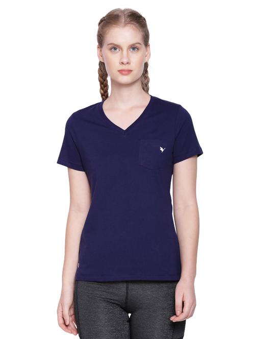 v-neck solid tees - 18234056 - Very Small Image - 1