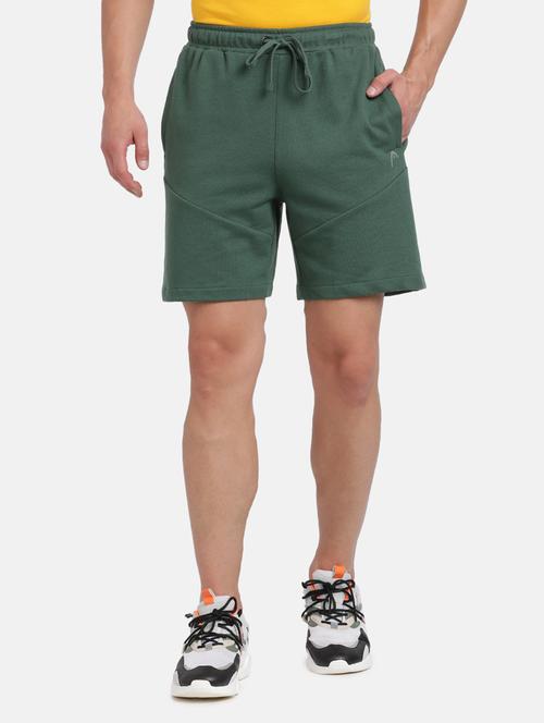 olive-green solid short - 18234195 - Very Small Image - 1