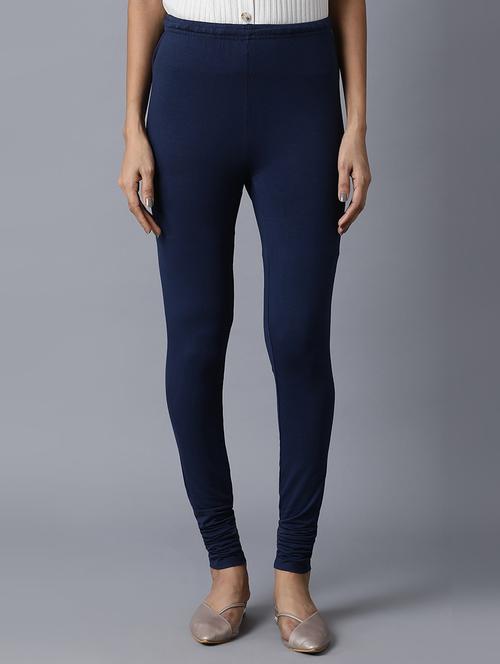 high rise solid leggings - 18234820 - Very Small Image - 1