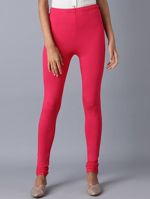 high rise solid leggings - 18234821 - Very Small Image - 1