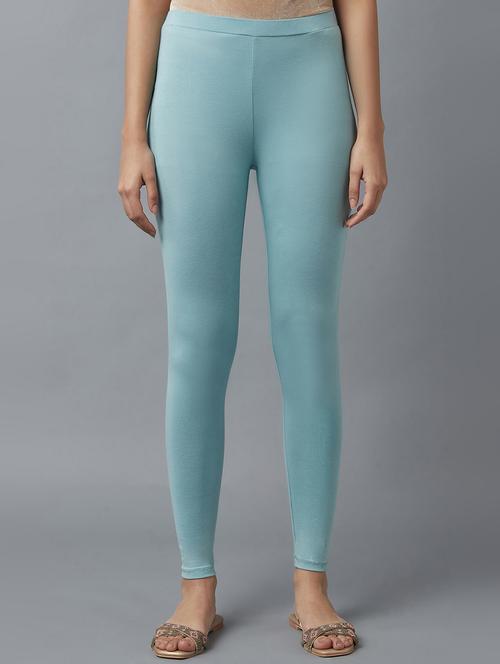 high rise solid leggings - 18234826 - Very Small Image - 1