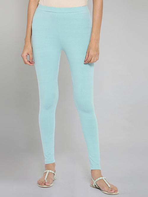 high rise solid leggings - 18234831 - Very Small Image - 1