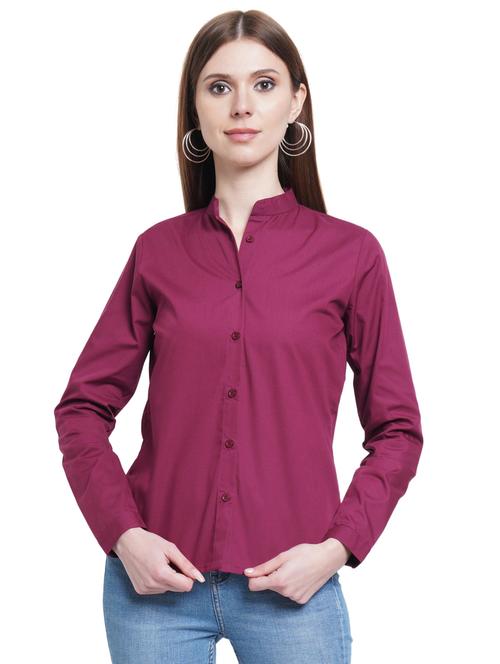 long sleeved solid shirt - 18235381 - Very Small Image - 1