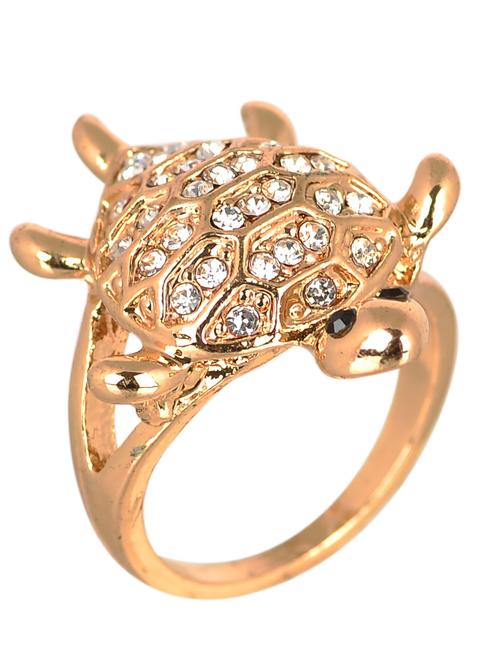 kesar zems turtle meru ring for good luck challa ring and prosperity - men & women {size-16} - 18236061 - Very Small Image - 1