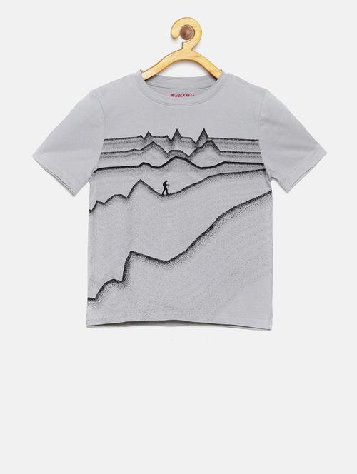 round neck graphic t-shirt - 18236565 - Very Small Image - 1