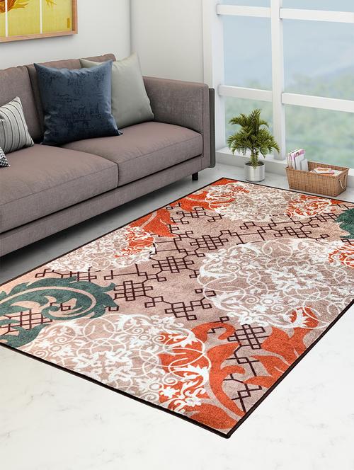 athom living aristrocrat premium anti slip printed carpet - 18236625 - Very Small Image - 1