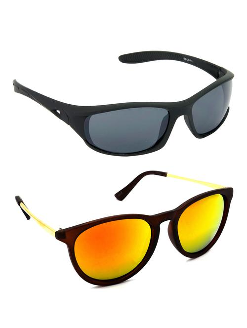 pack of 2 multicolored sunglasses - 18237131 - Very Small Image - 1