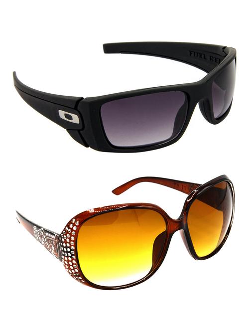 pack of 2 multicolored sunglasses - 18237200 - Very Small Image - 1