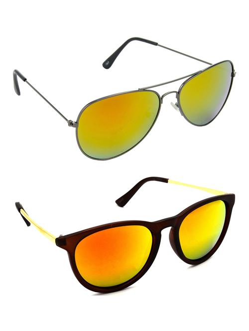 pack of 2 multicolored sunglasses - 18237258 - Very Small Image - 1