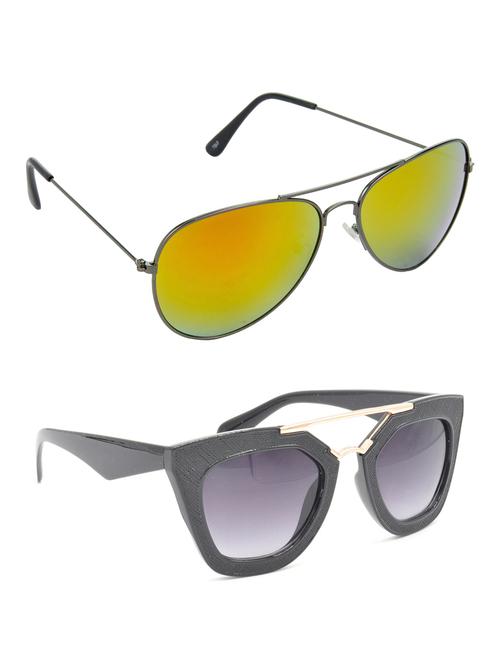 pack of 2 multicolored sunglasses - 18237265 - Very Small Image - 1