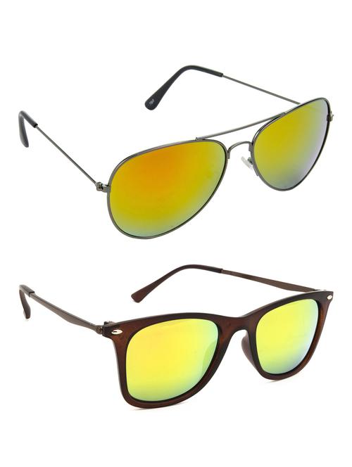 pack of 2 multicolored sunglasses - 18237282 - Very Small Image - 1