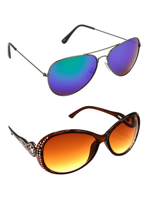 pack of 2 multicolored sunglasses - 18237322 - Very Small Image - 1