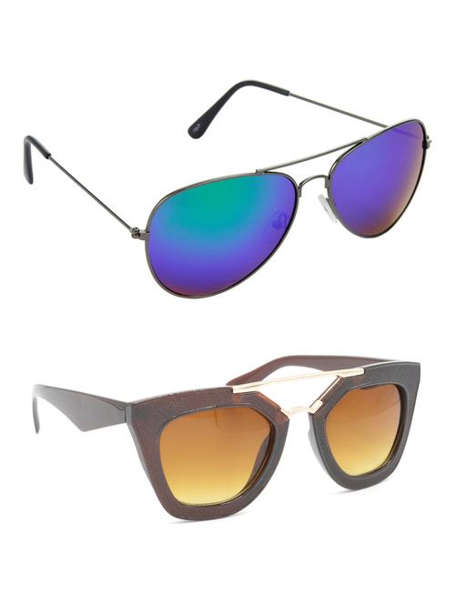 pack of 2 multicolored sunglasses - 18237328 - Very Small Image - 1