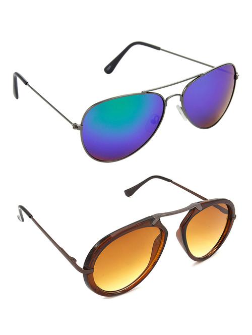 pack of 2 multicolored sunglasses - 18237334 - Very Small Image - 1