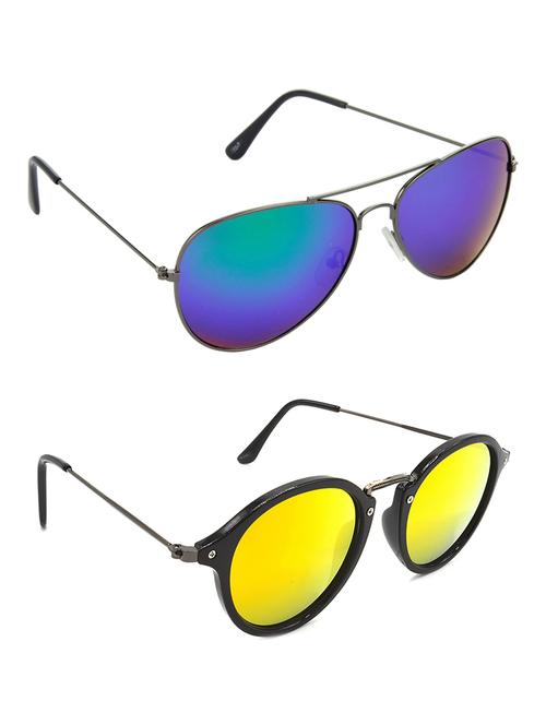 pack of 2 multicolored sunglasses - 18237335 - Very Small Image - 1