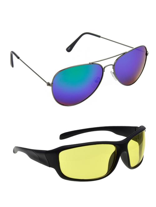pack of 2 multicolored sunglasses - 18237354 - Very Small Image - 1