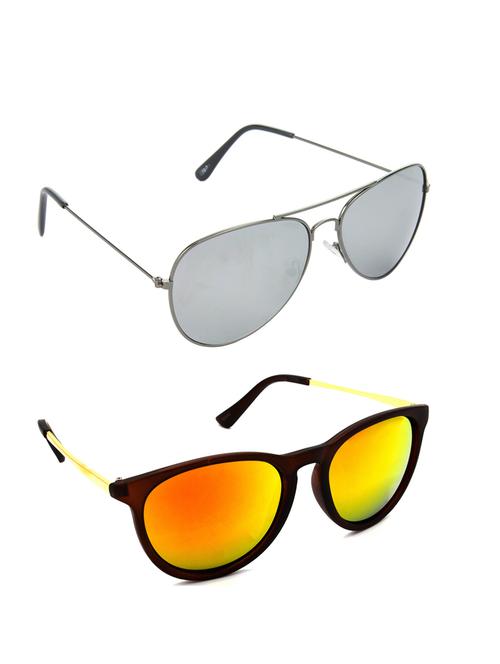 pack of 2 multicolored sunglasses - 18237381 - Very Small Image - 1