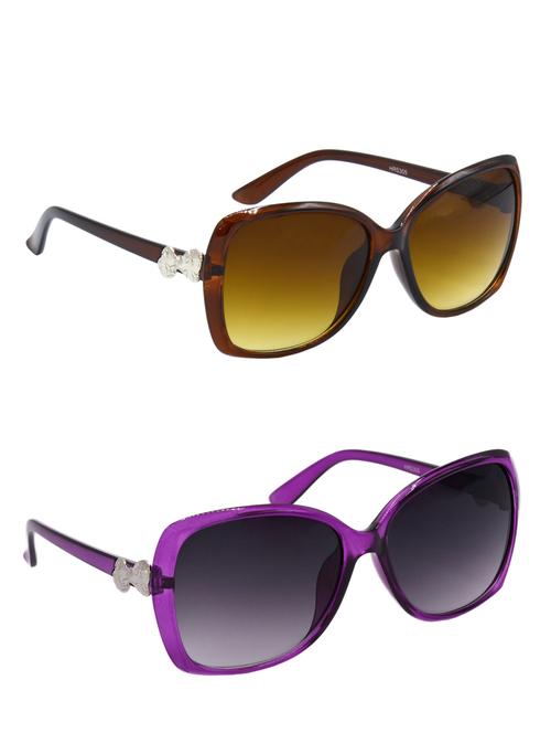 pack of 2 multicolored sunglasses - 18237607 - Very Small Image - 1