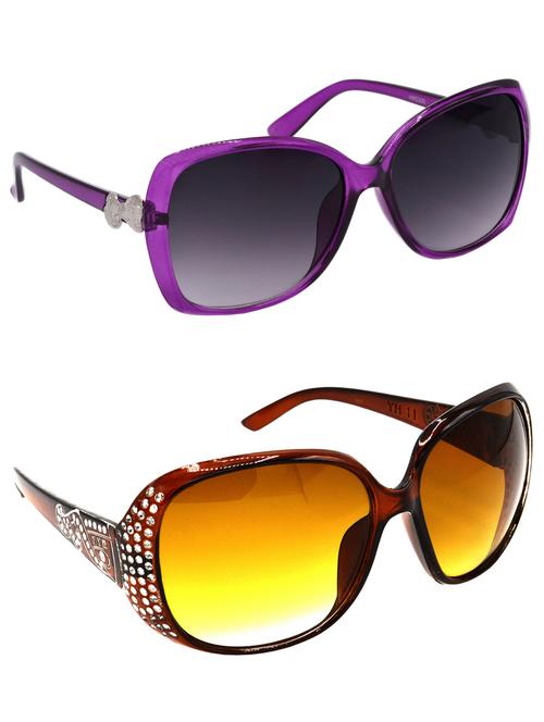 pack of 2 multicolored sunglasses - 18237677 - Very Small Image - 1