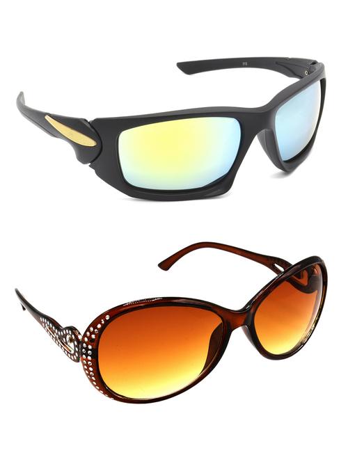 pack of 2 multicolored sunglasses - 18237888 - Very Small Image - 1